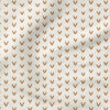 Chevron (orange and beige) |  Fabric Design | Amy MacCready